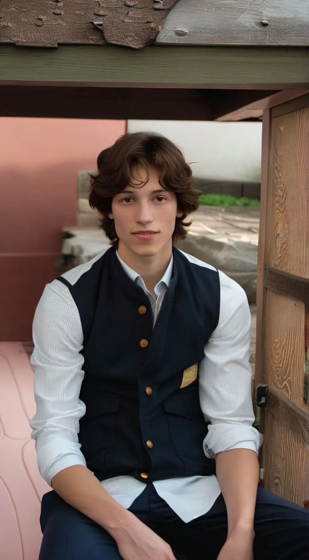 ai character: Chris background