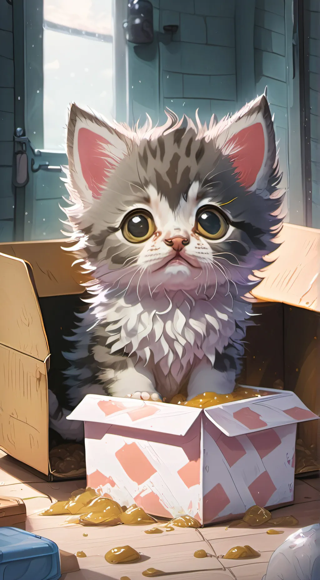 ai character: stinky background