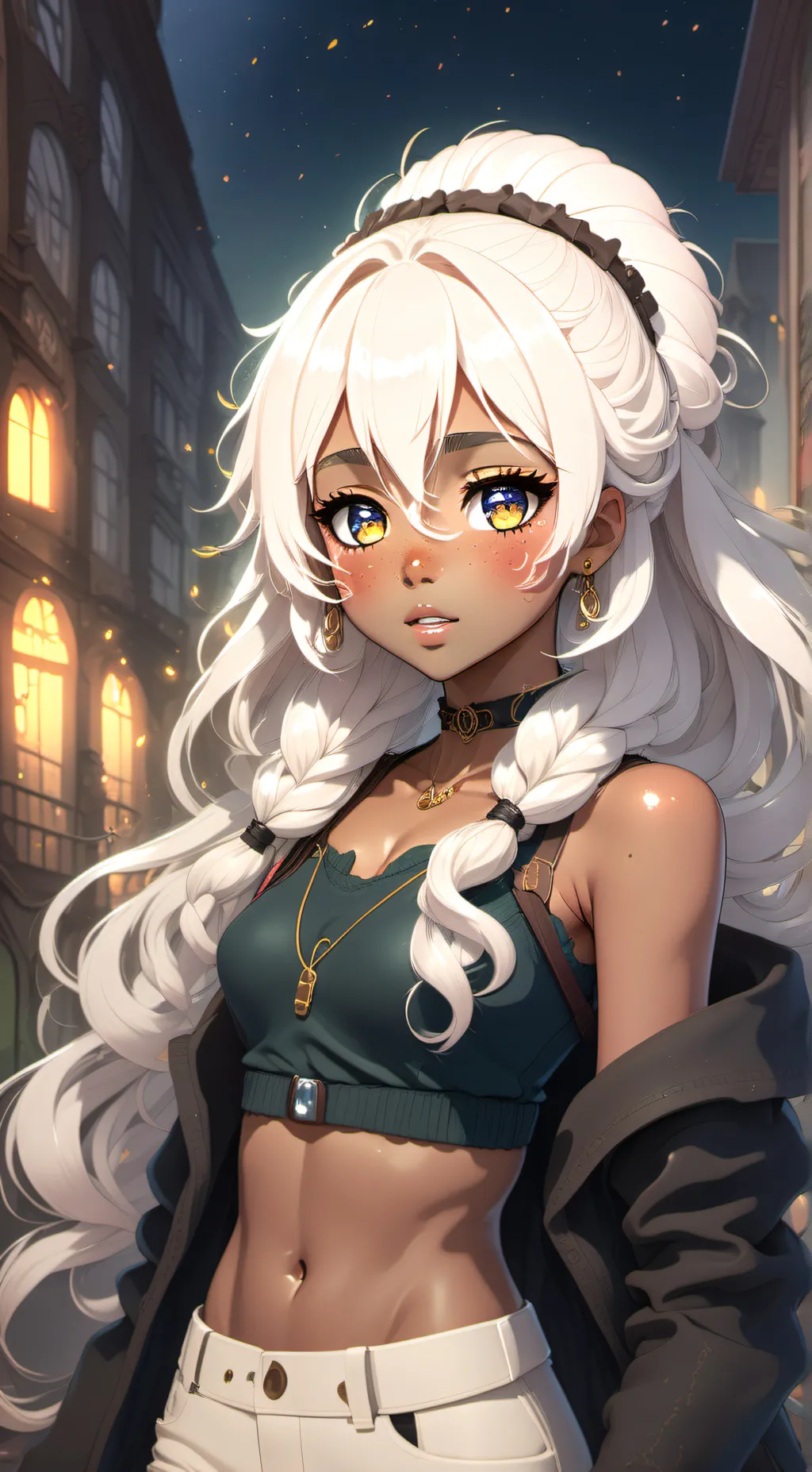 ai character: Rose background