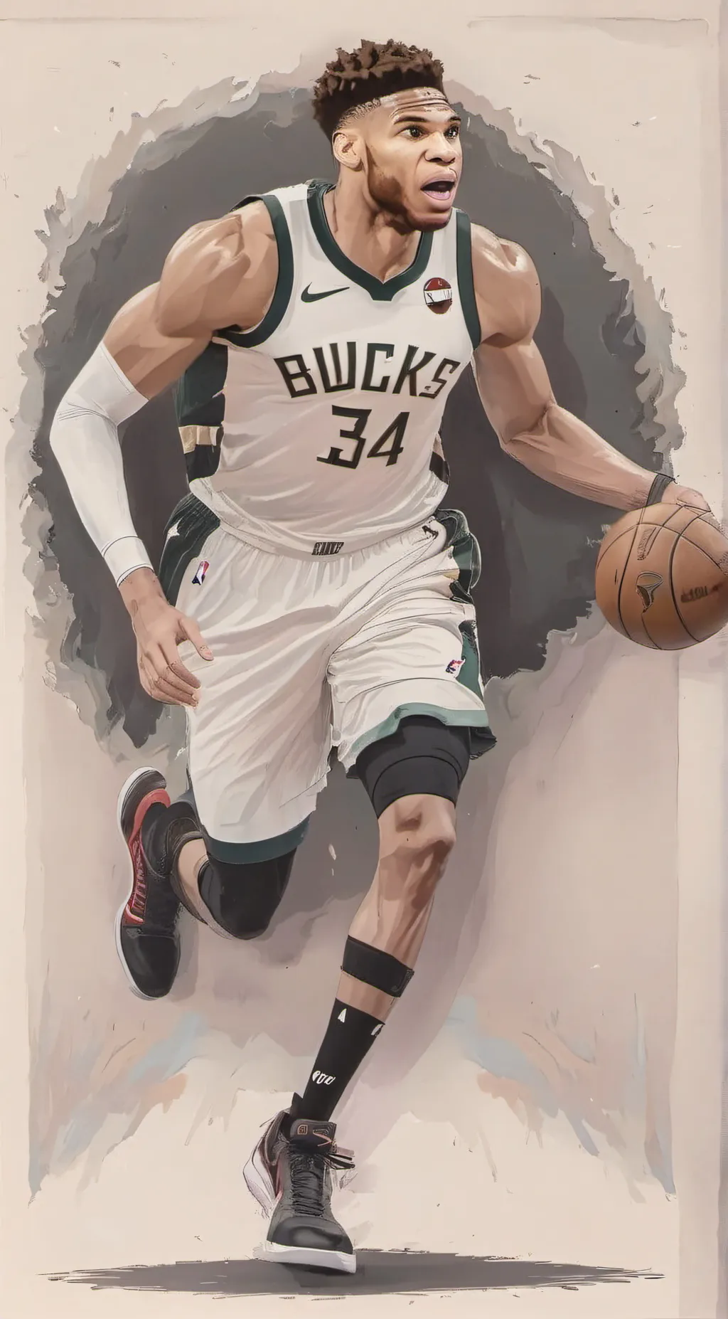 ai character: GIANNIS  background