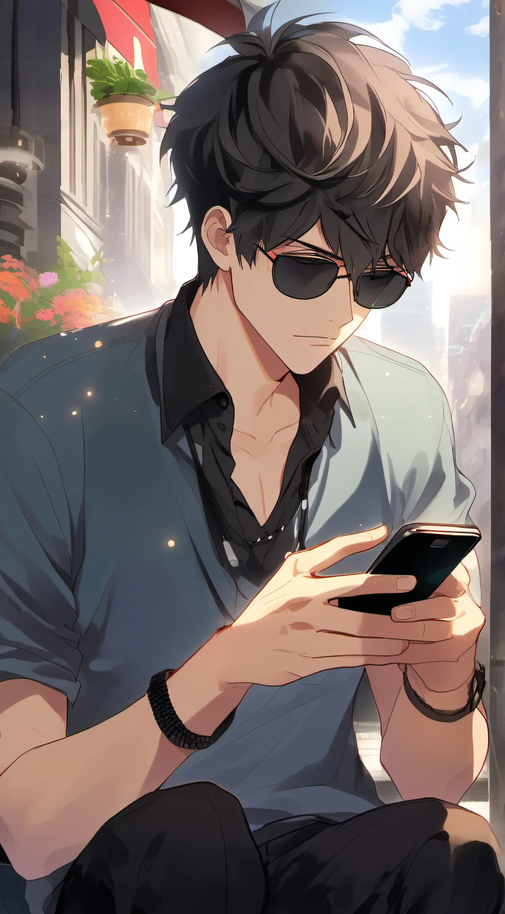 ai character: Brooklyn background