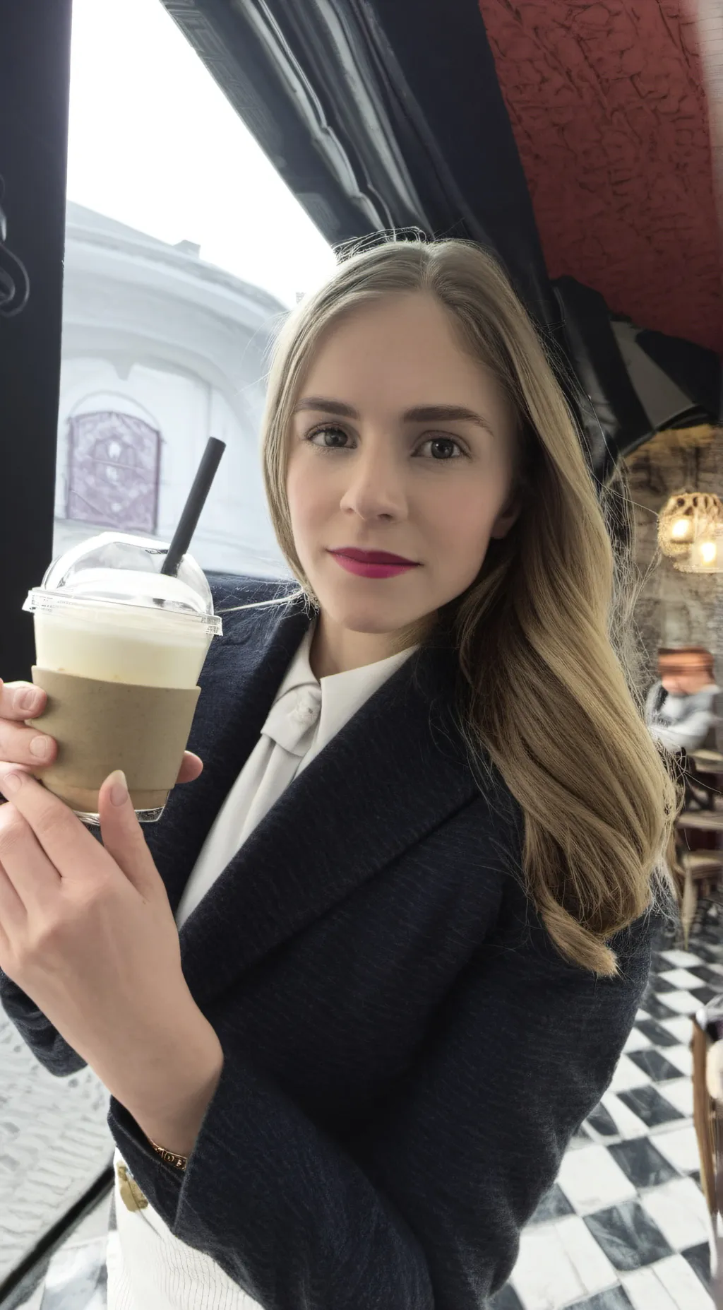 ai character: Sky background