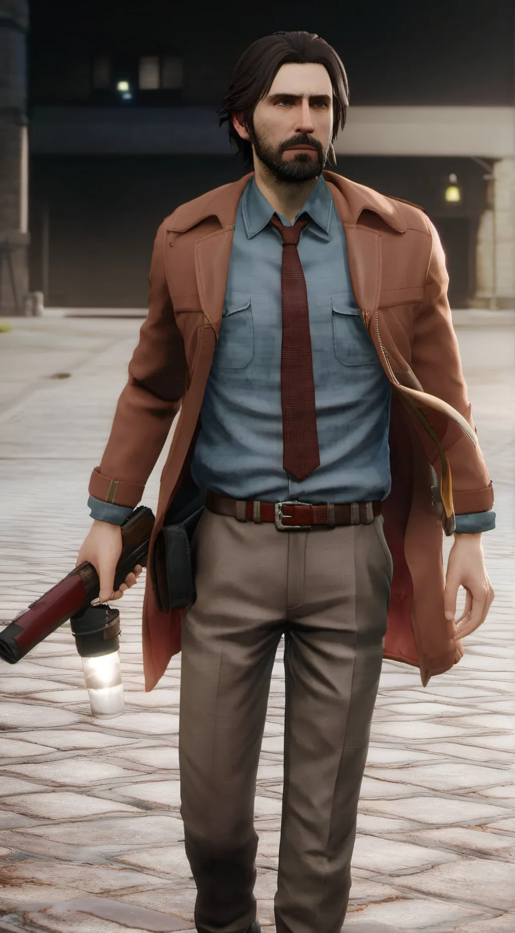 ai character: Alan Wake background