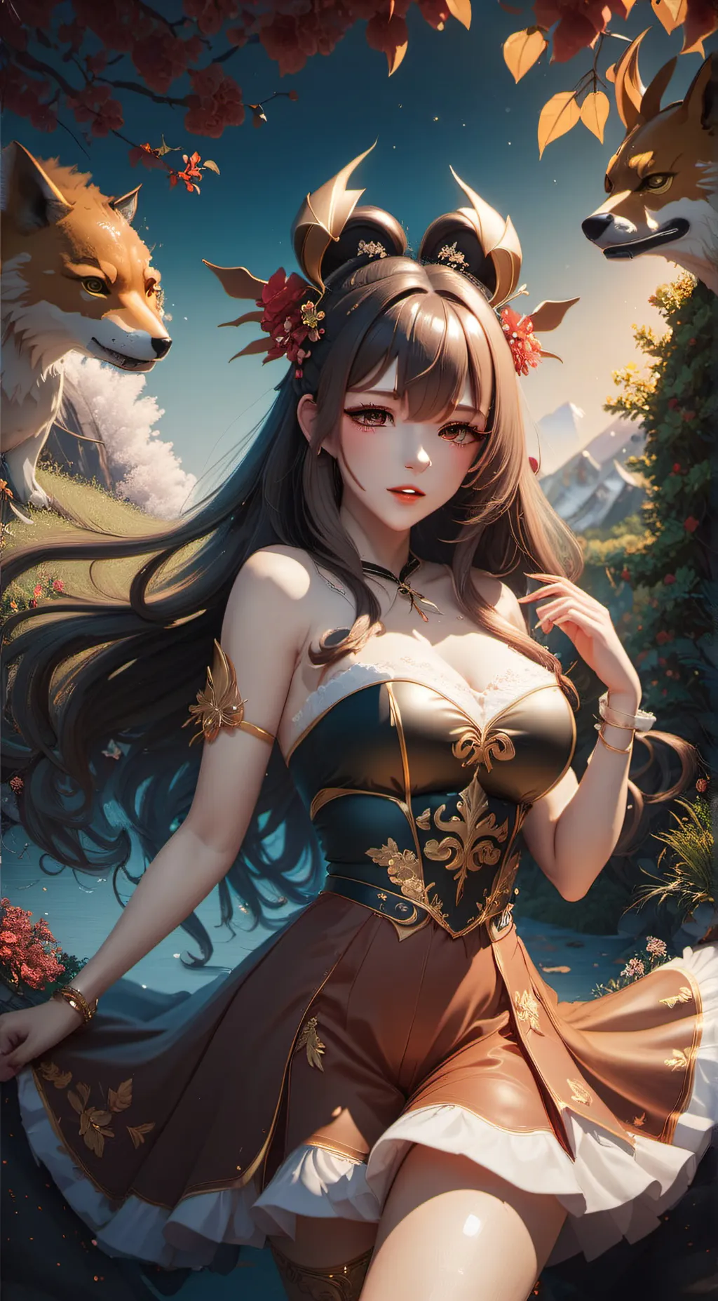 ai character: Mary Amon background