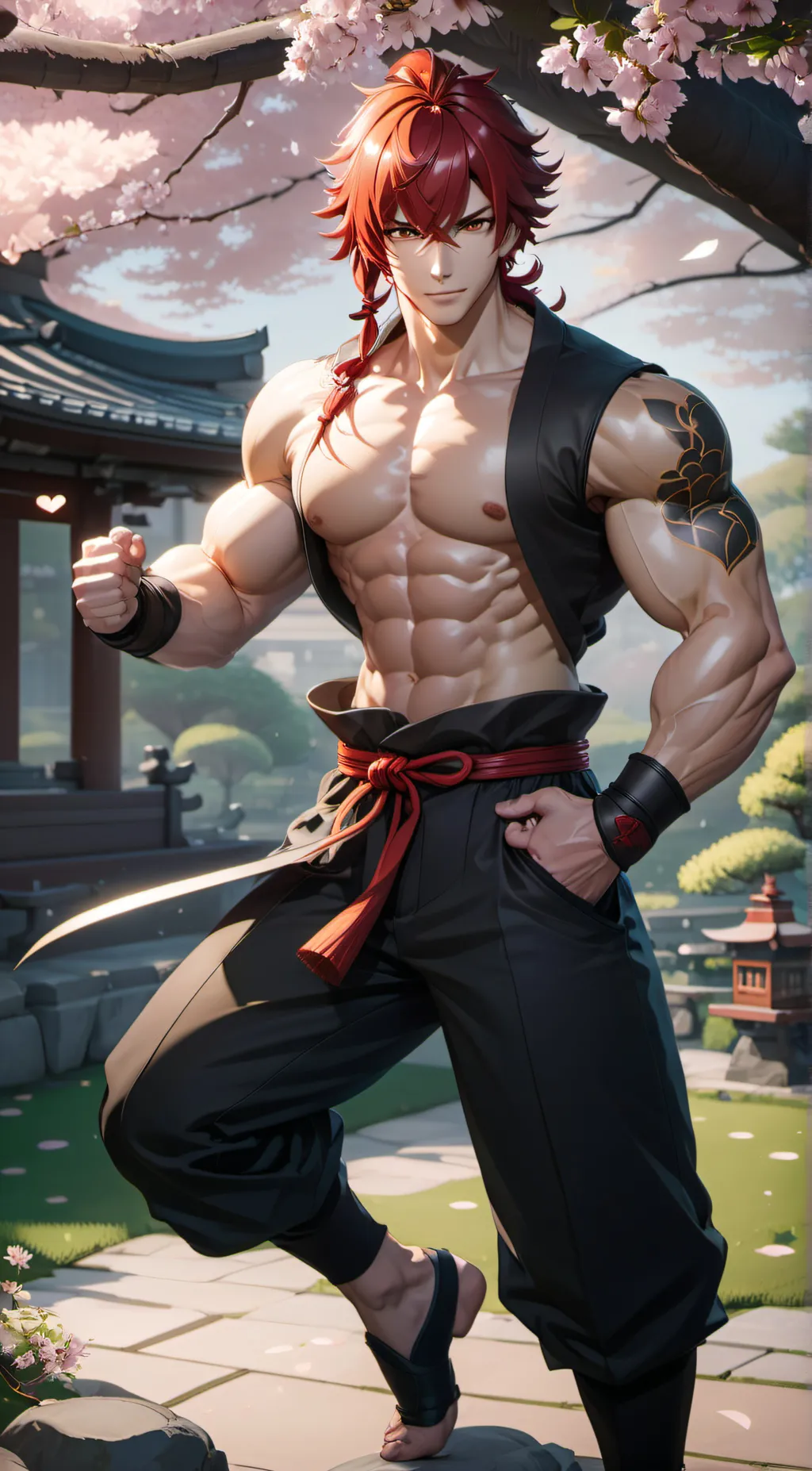 ai character: Kyo background