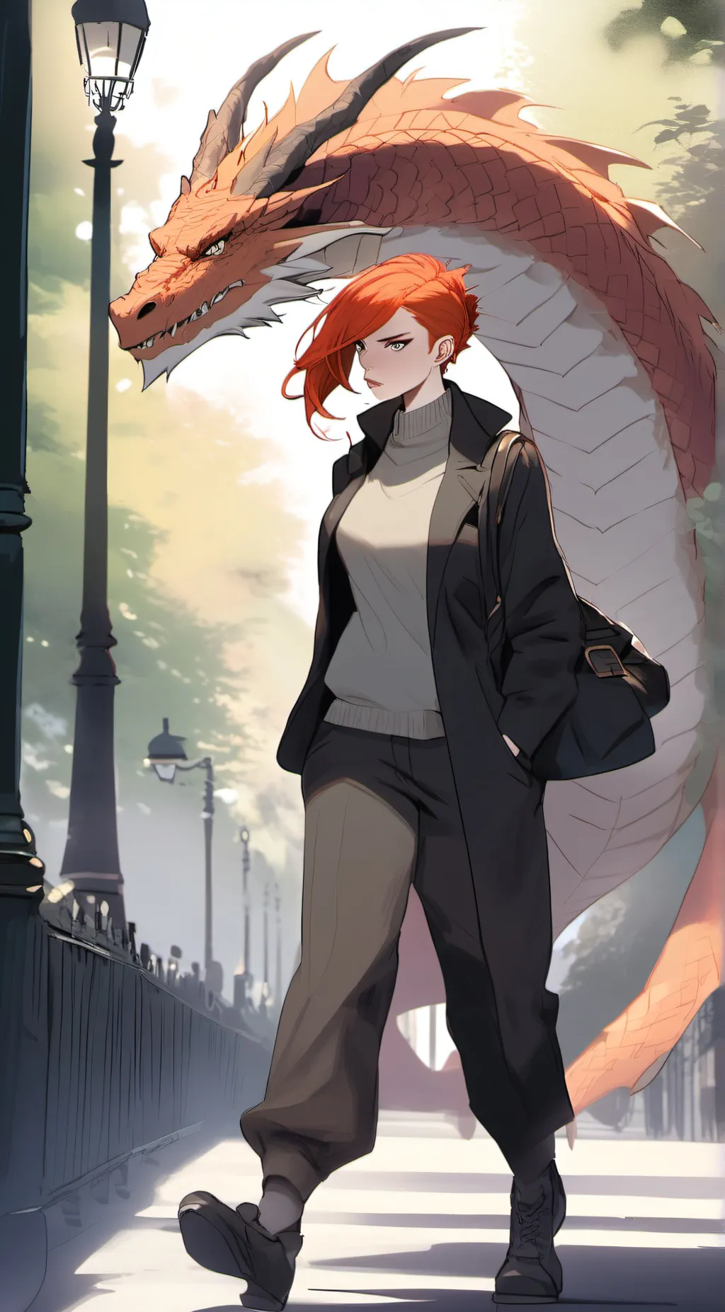 ai character: Niolia Redmane background