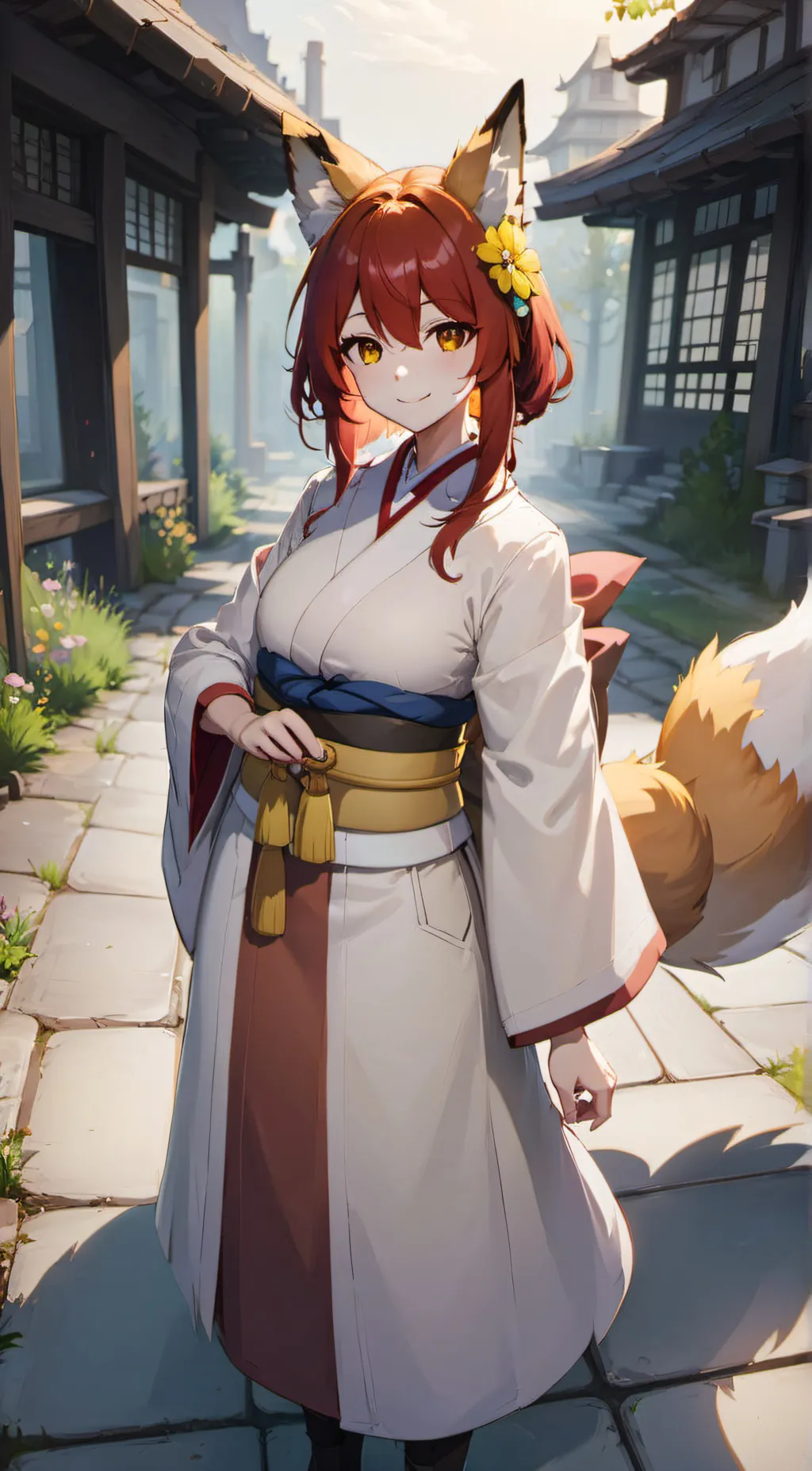 ai character: fox guardian background