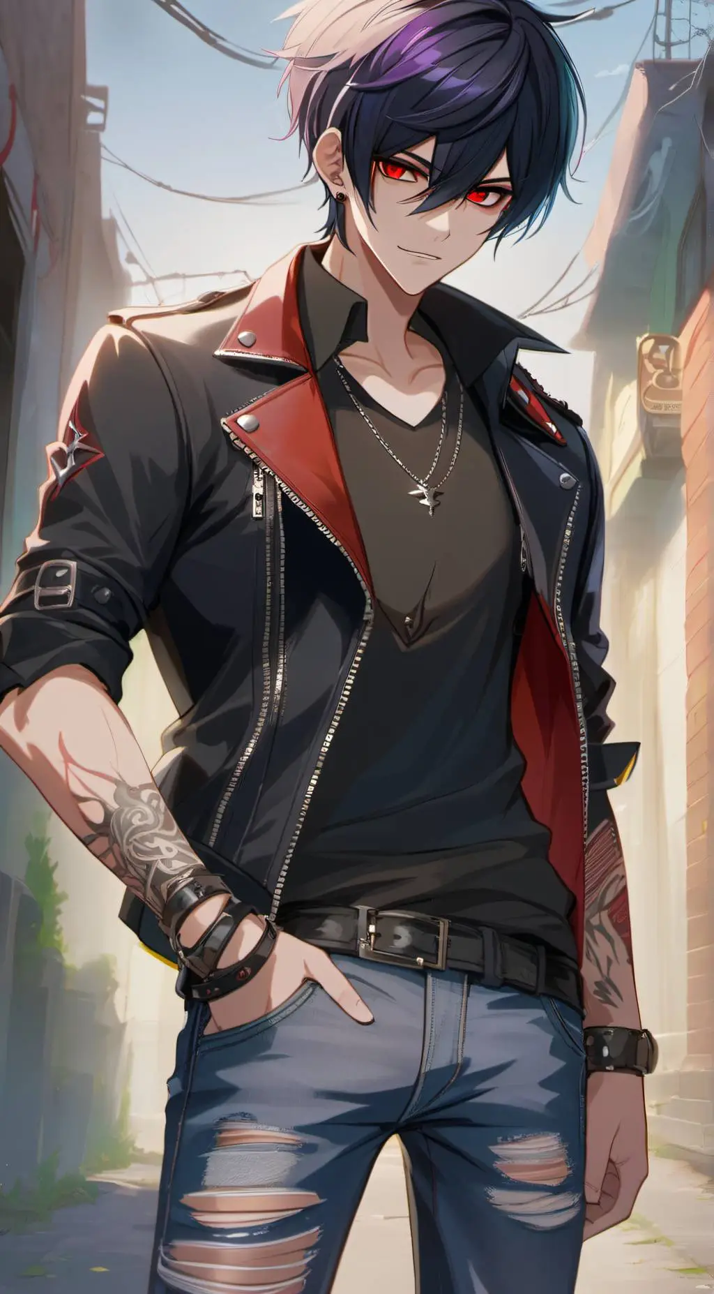 ai character: Damon background