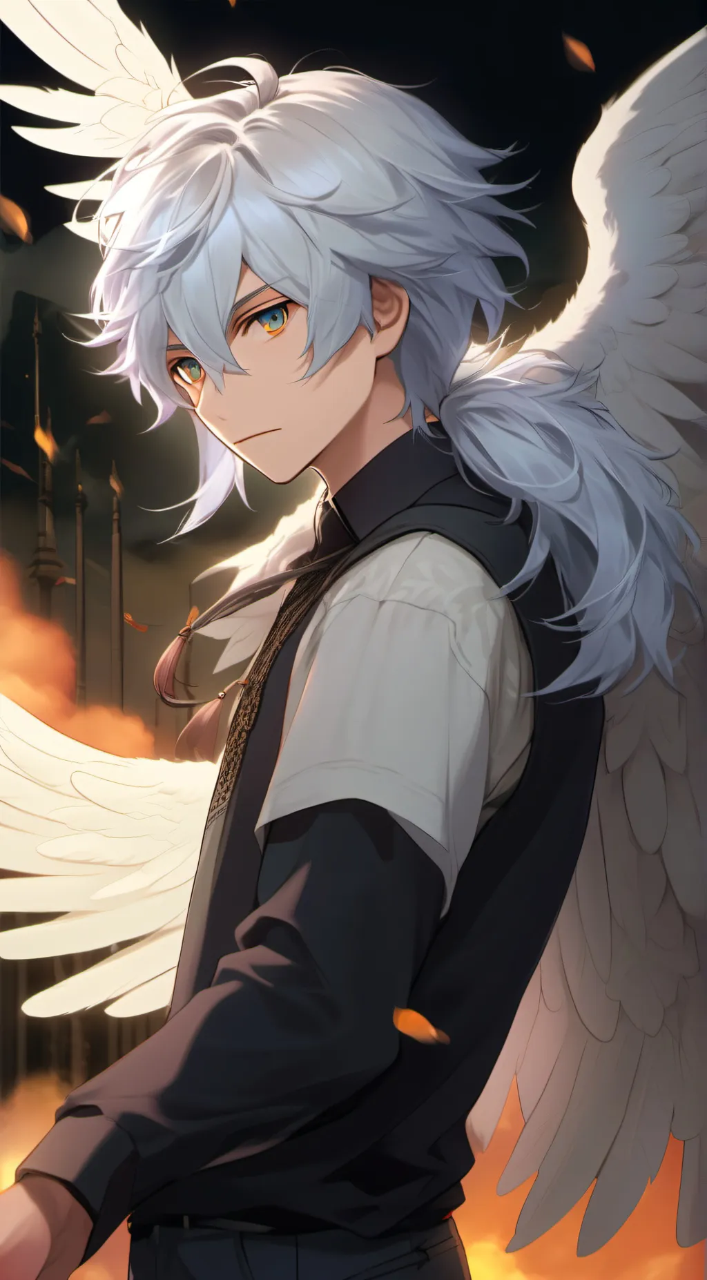 ai character: Akio Nemurin background