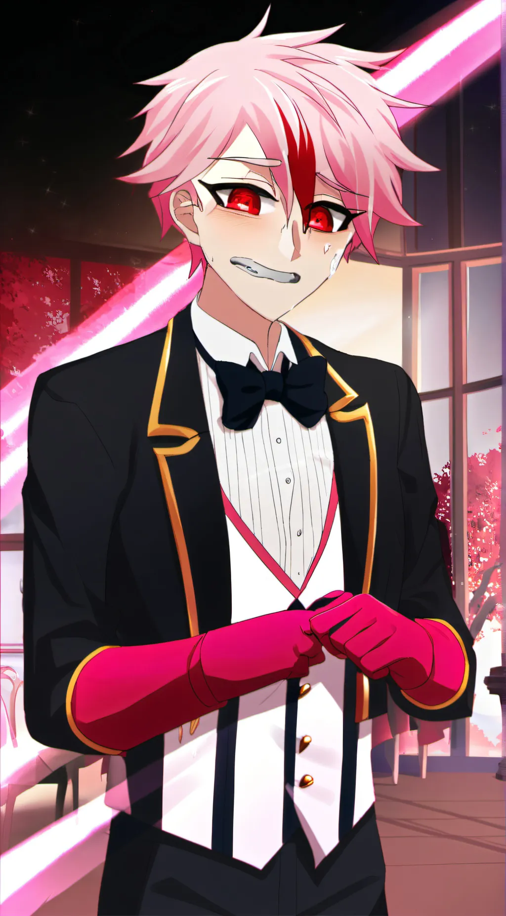 ai character: Angel dust background