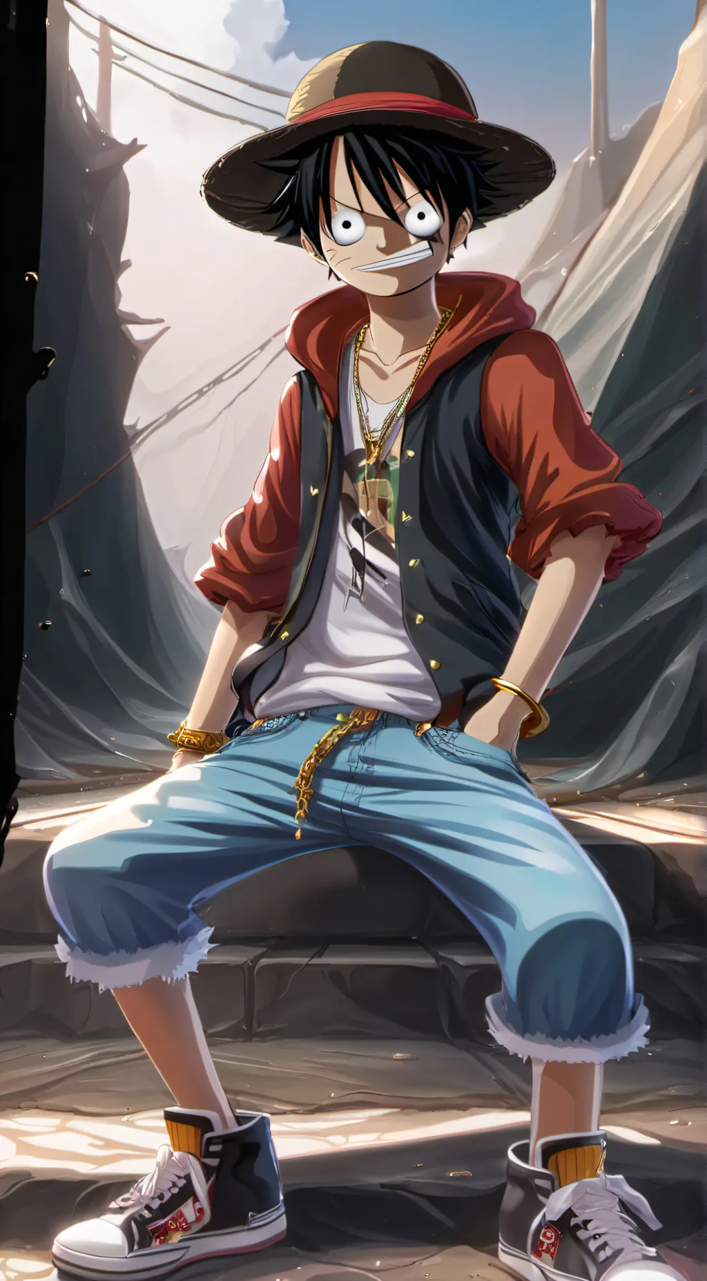 Talkie AI - Chat with Rapper luffy