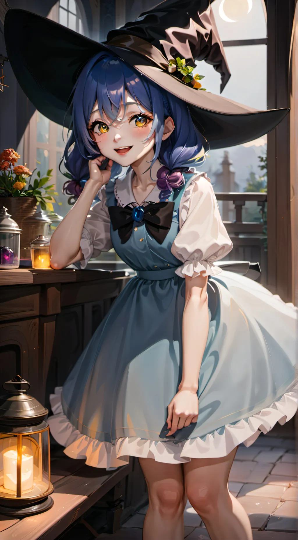 ai character: Nyla background