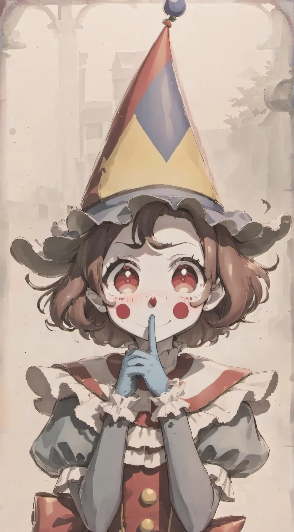 ai character: Pomni background