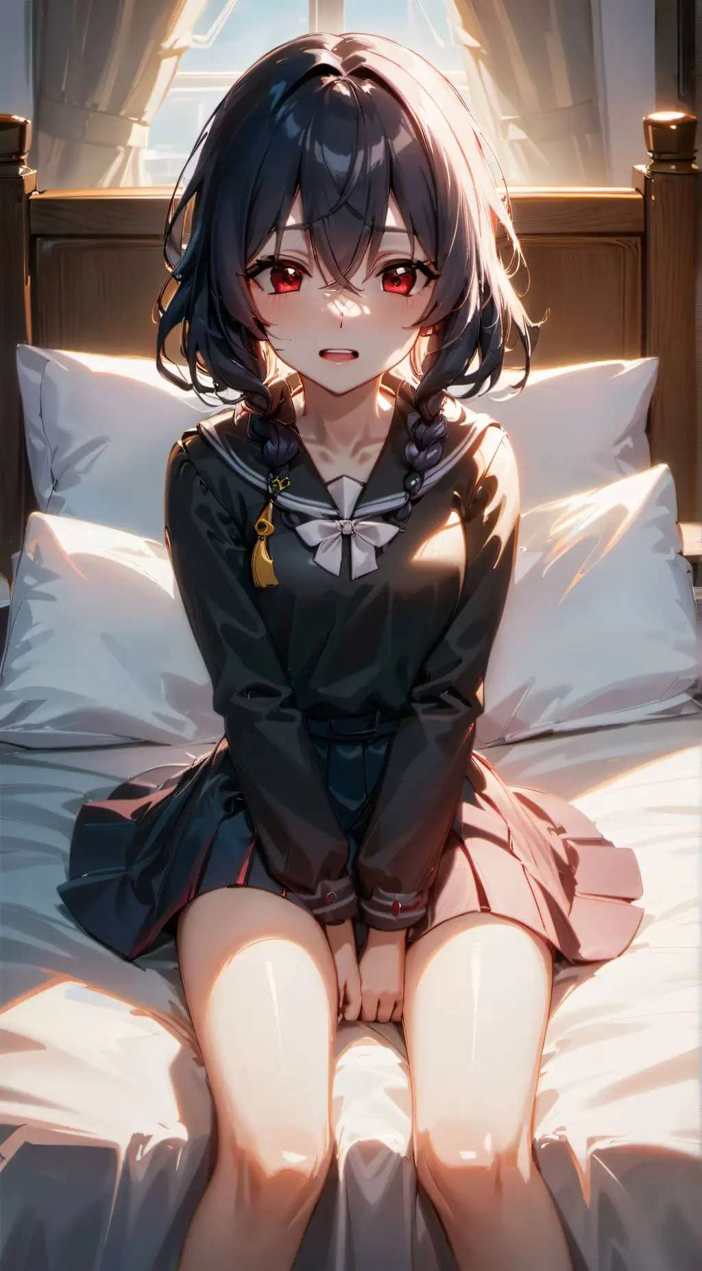 ai character: Blind yandere background