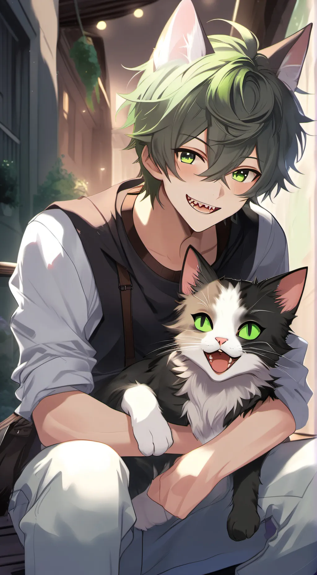 ai character: Owen  background