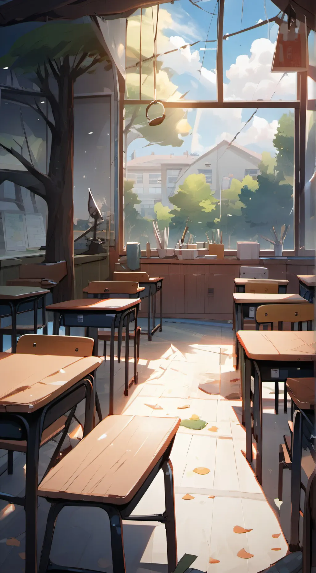 ai character: Class 1 A background