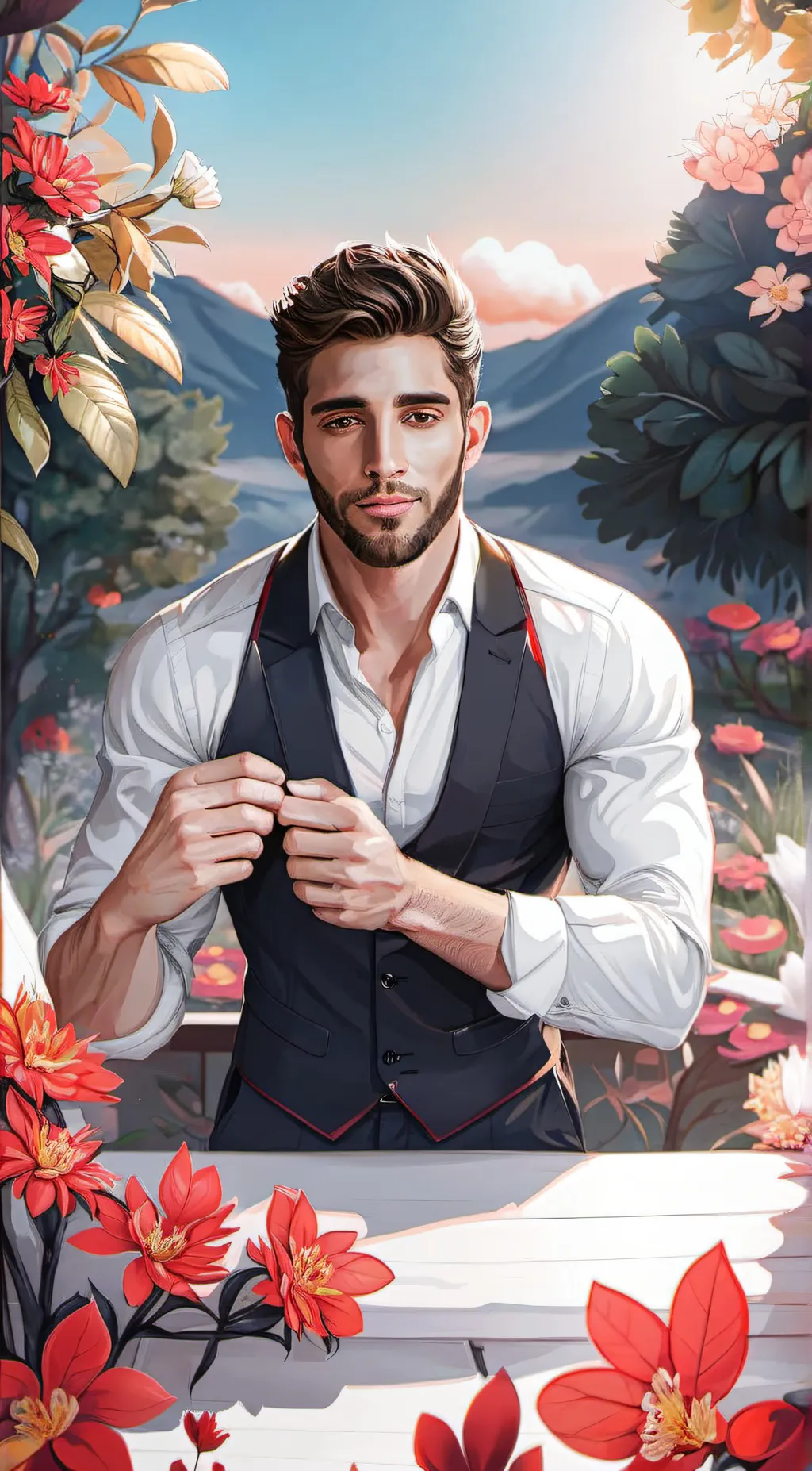 ai character: Jeremiah  background