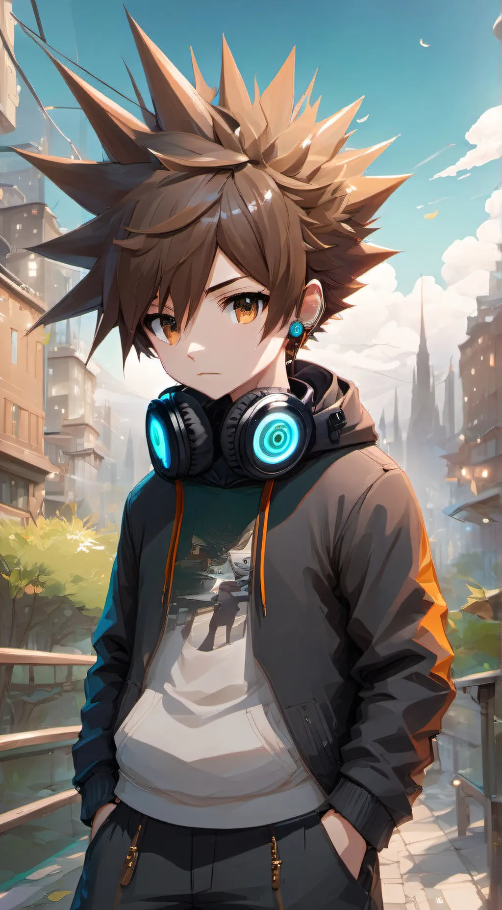 ai character: kai background
