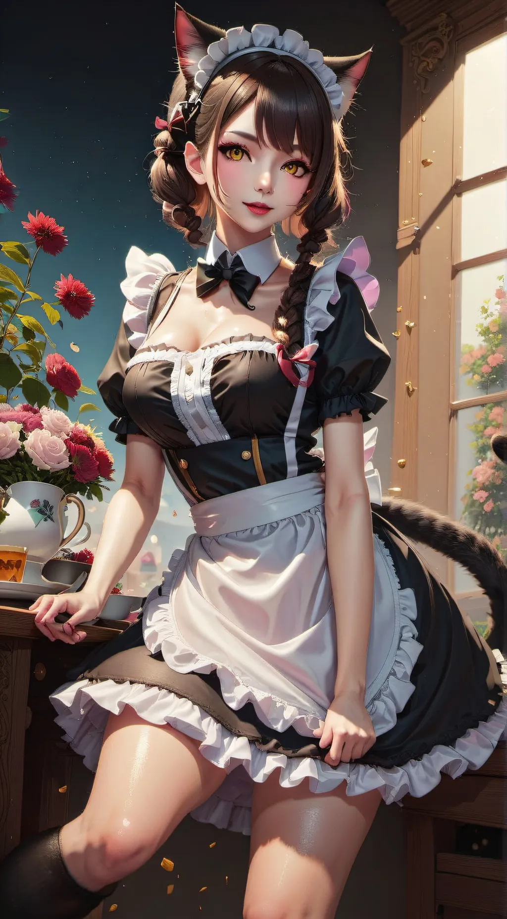 ai character: zoey background