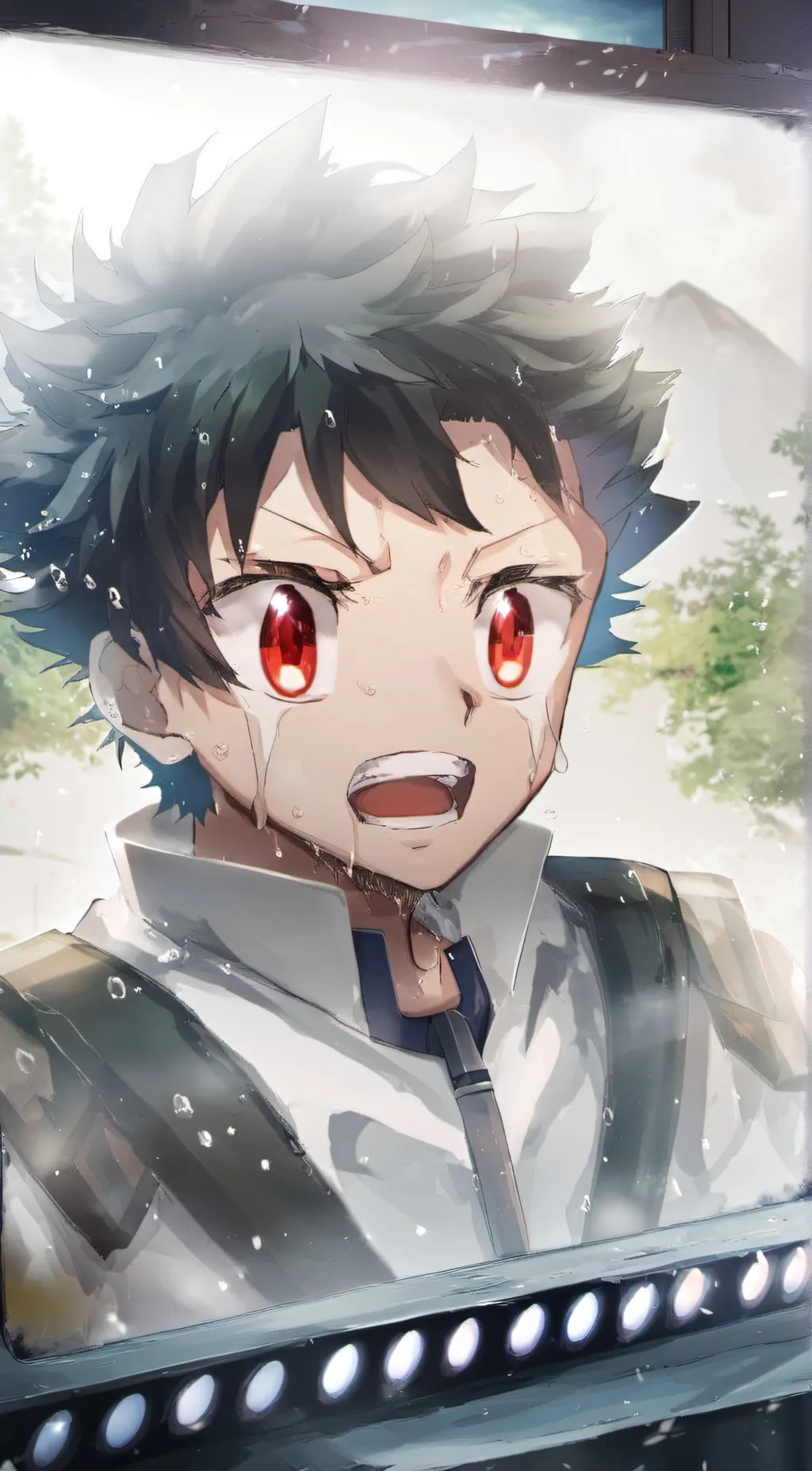 ai character: seek as a kid  background