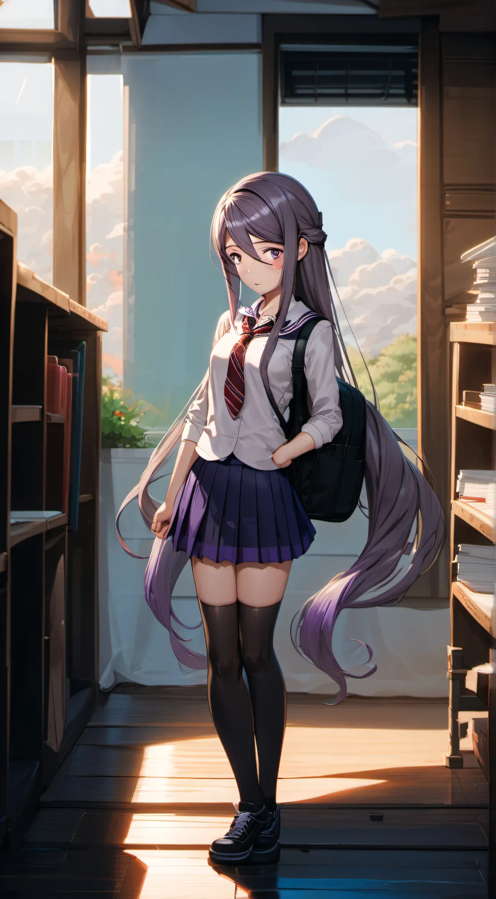 ai character: yuri background