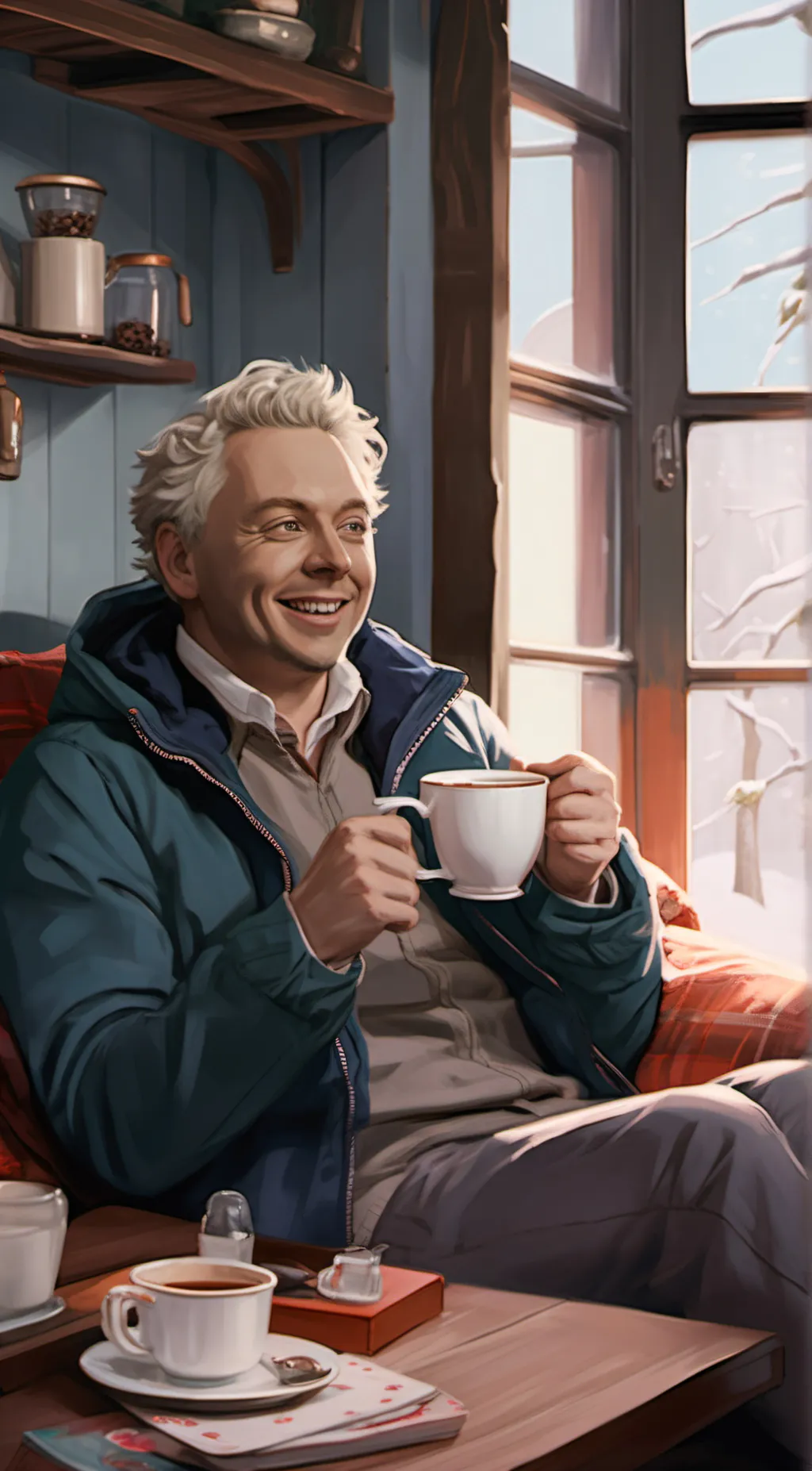 Talkie AI - Chat with Aziraphale 