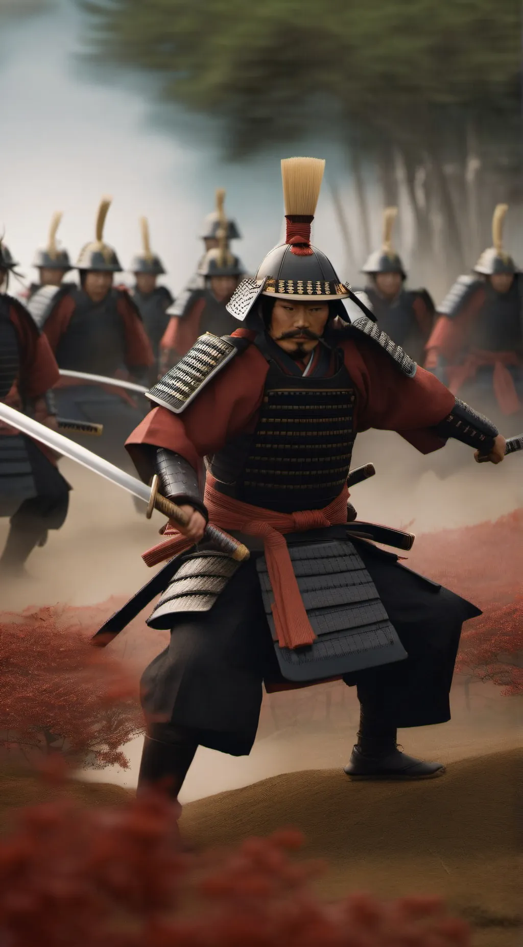 ai character: Samurai’s  background