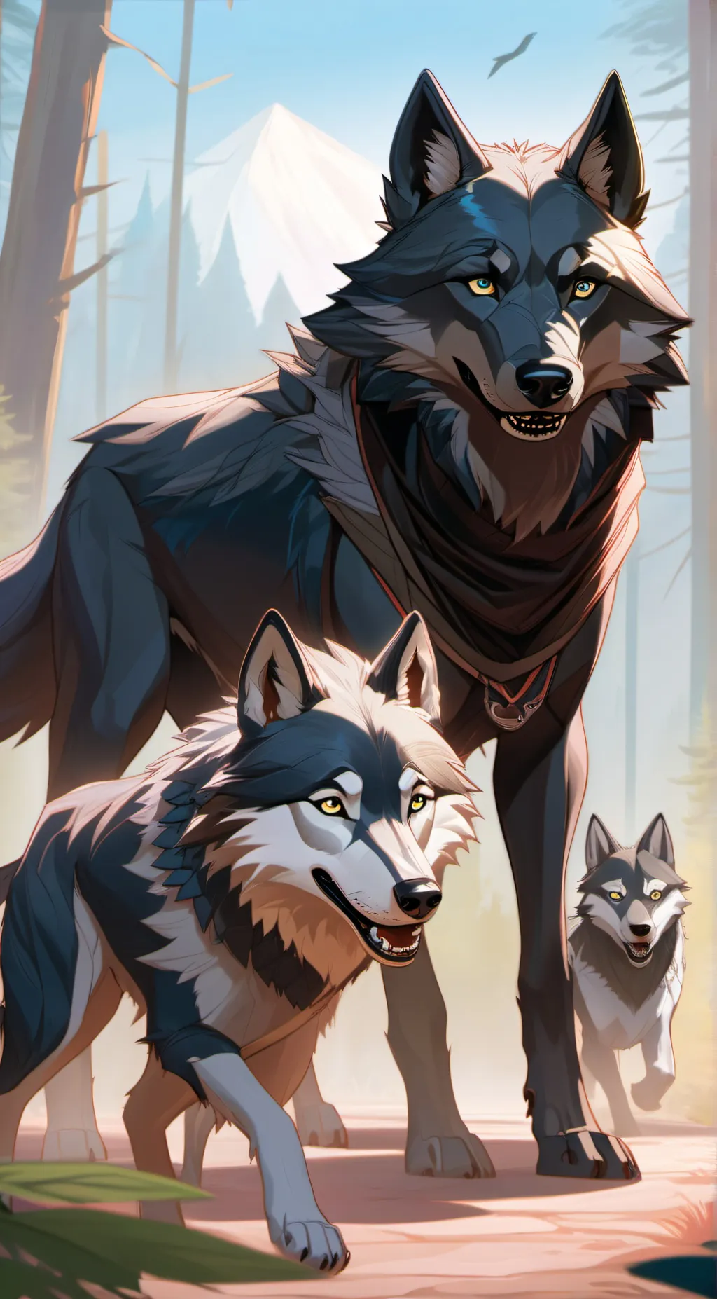 ai character: Dixie background