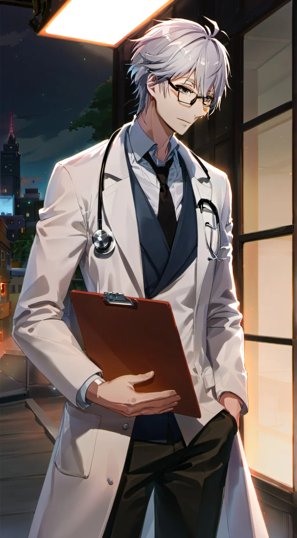 ai character: Doctor xavier background