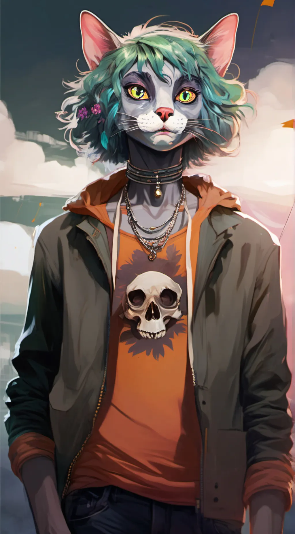 ai character: nark_kit background