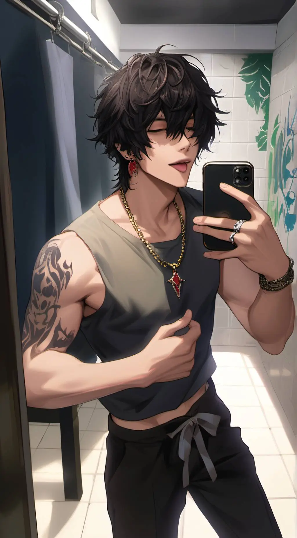 ai character: Mosha background