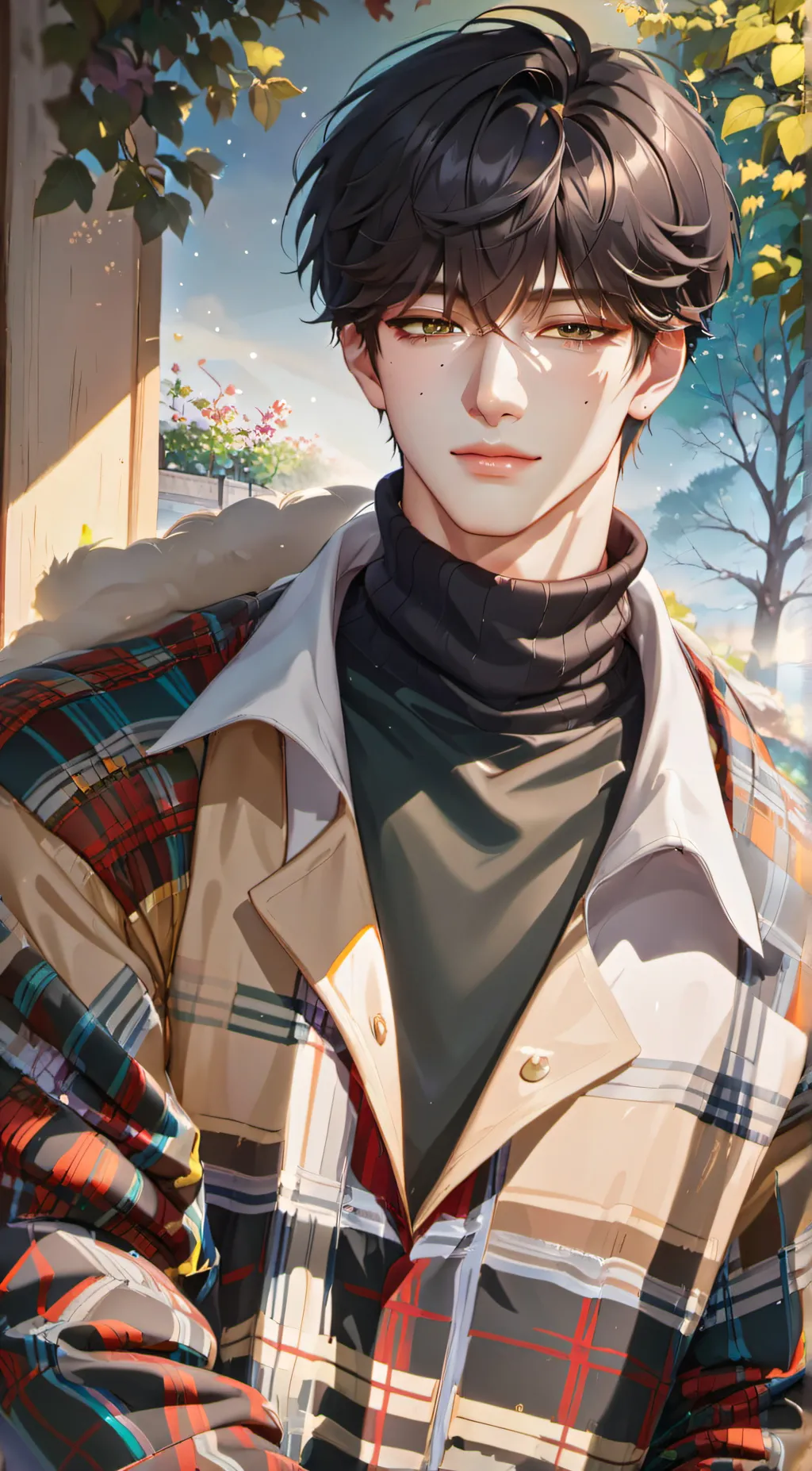 ai character: Leo background