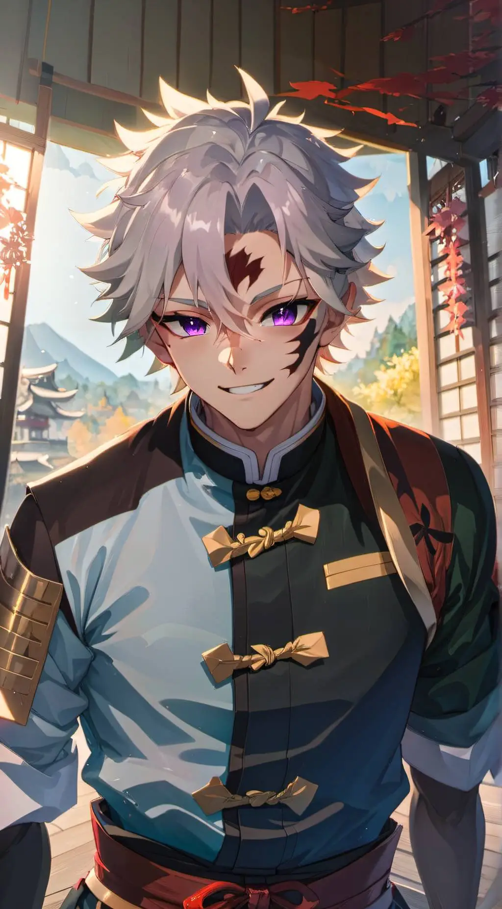 ai character: sanemi background