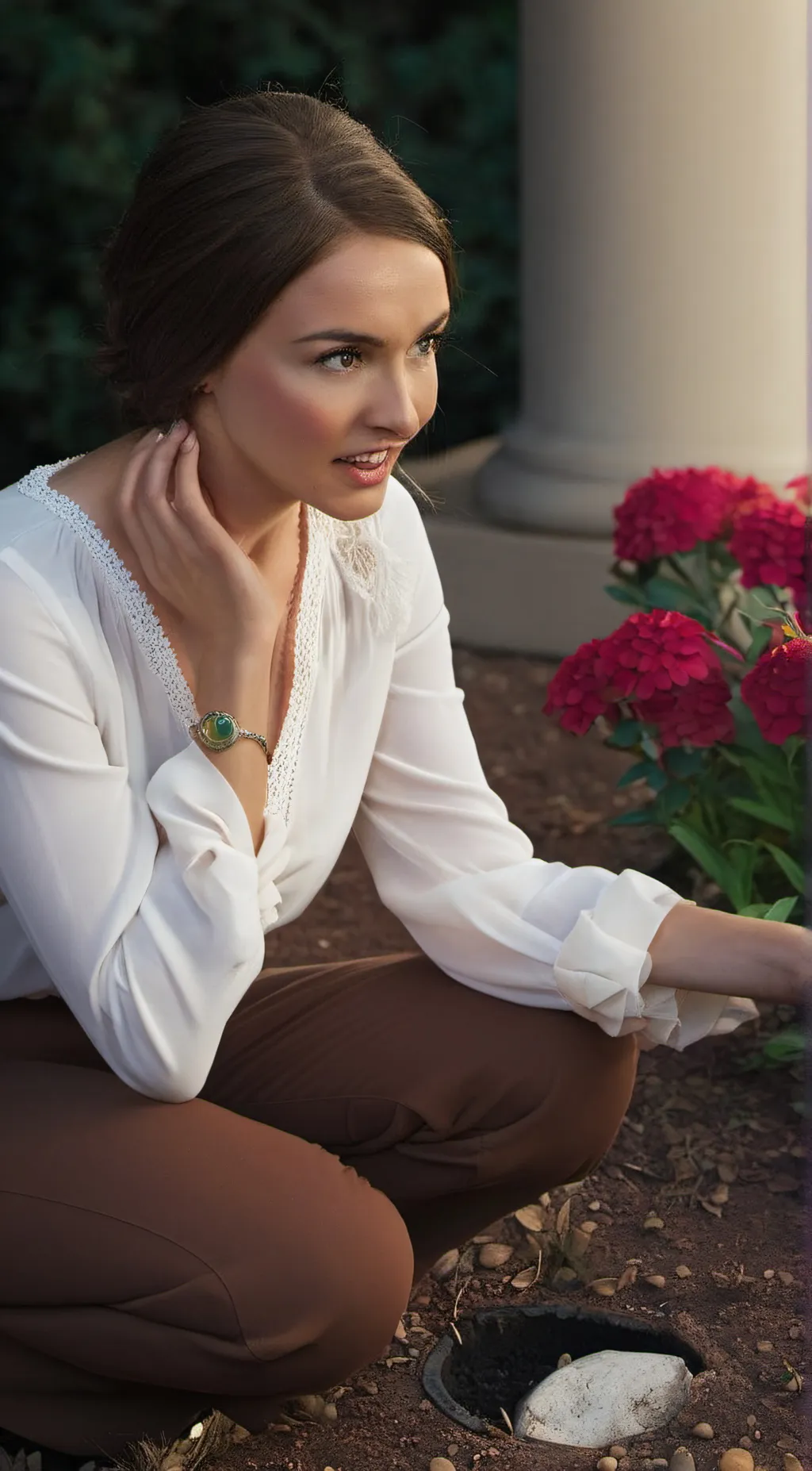 ai character: Sharon (Mike) background