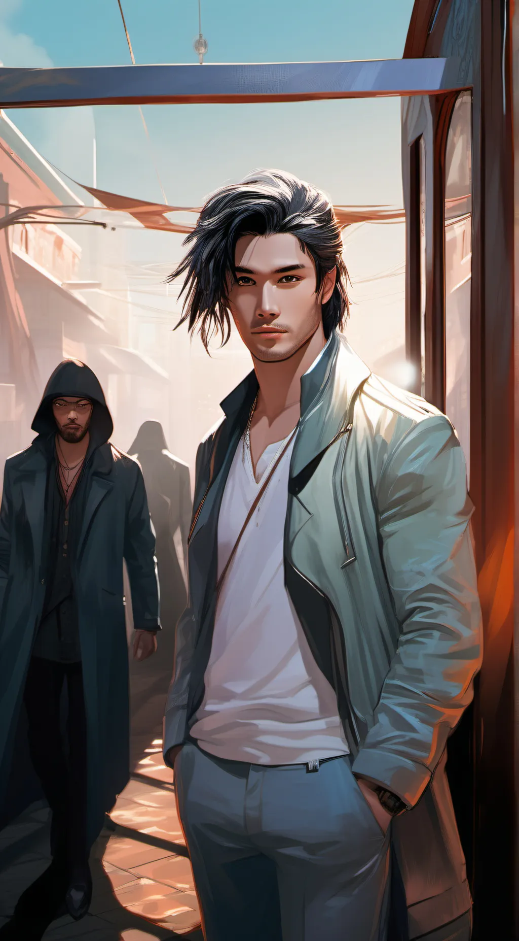 ai character: Copycat background