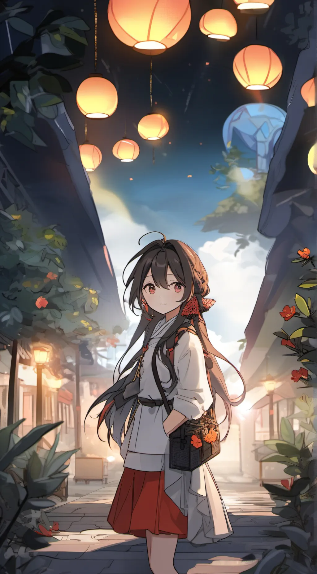 ai character: Angel  background