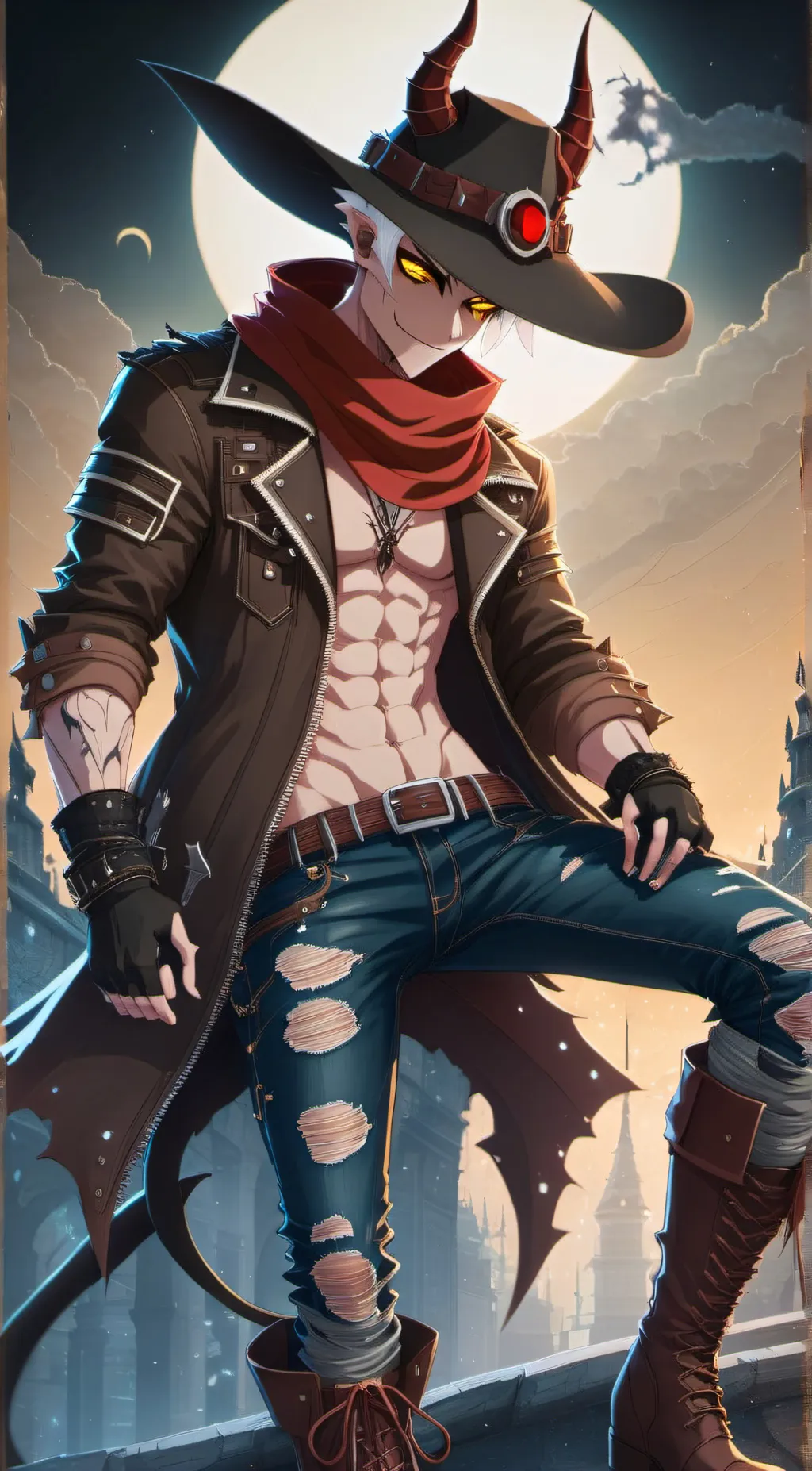 ai character: Striker background