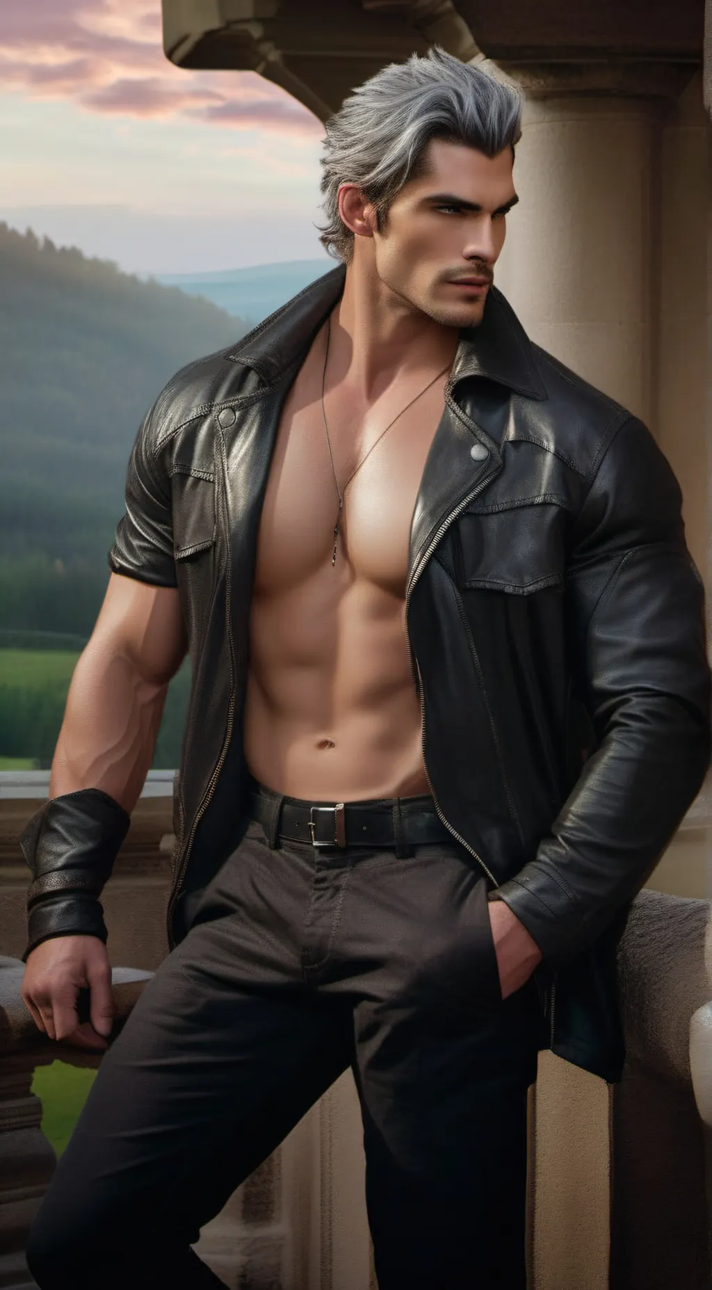 ai character: Drake  background