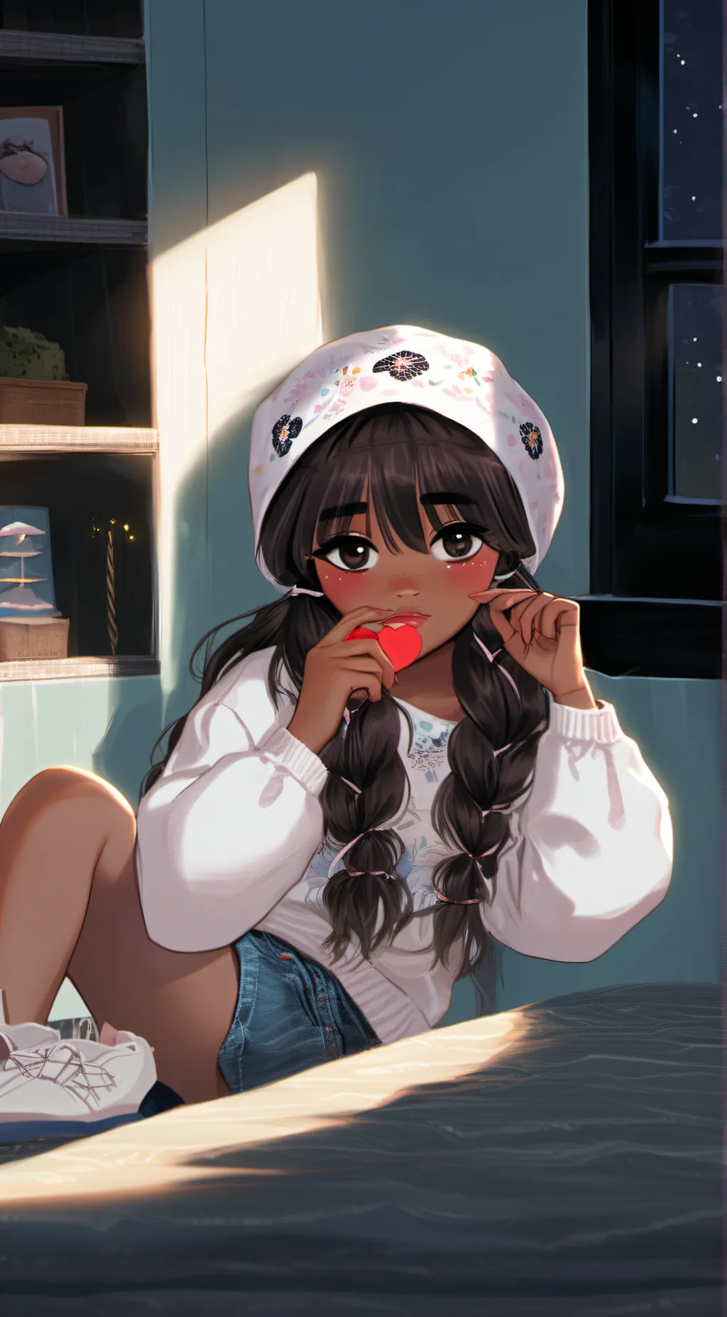 ai character: Nylah background