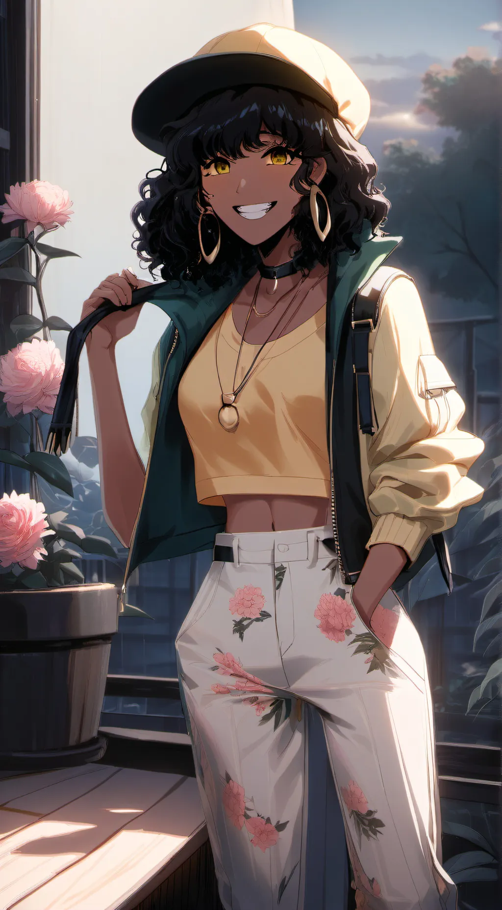 ai character: Olivia background