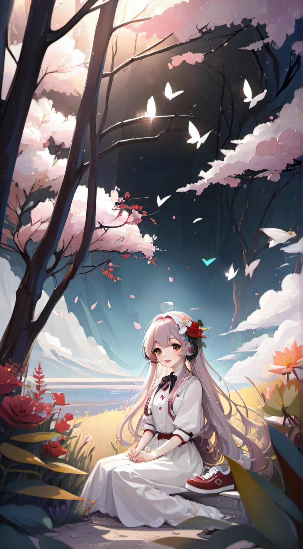 ai character: he background