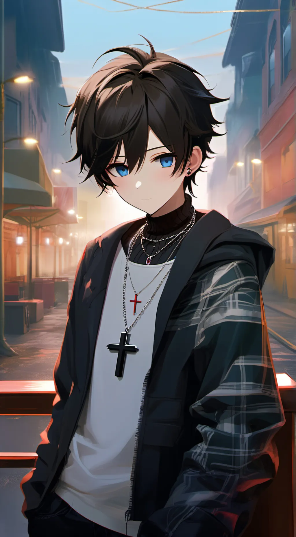 ai character: Mace background