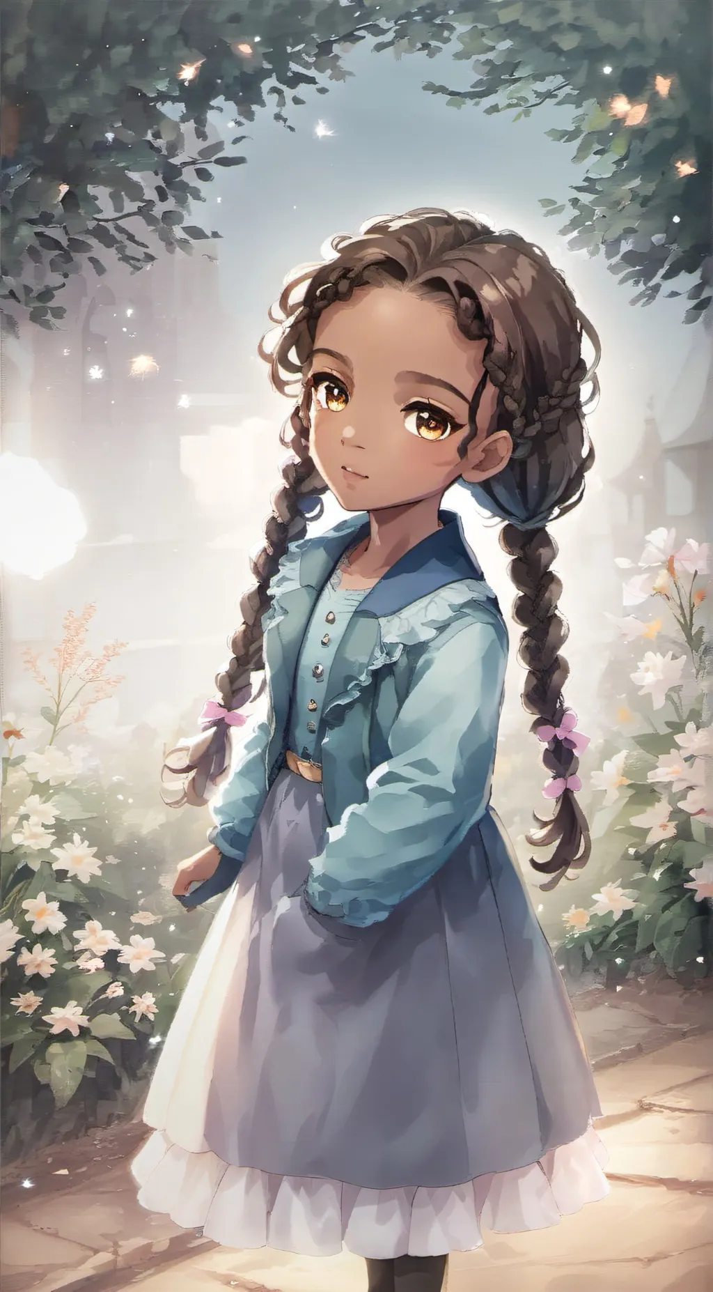 ai character: Lily Gorvie  background