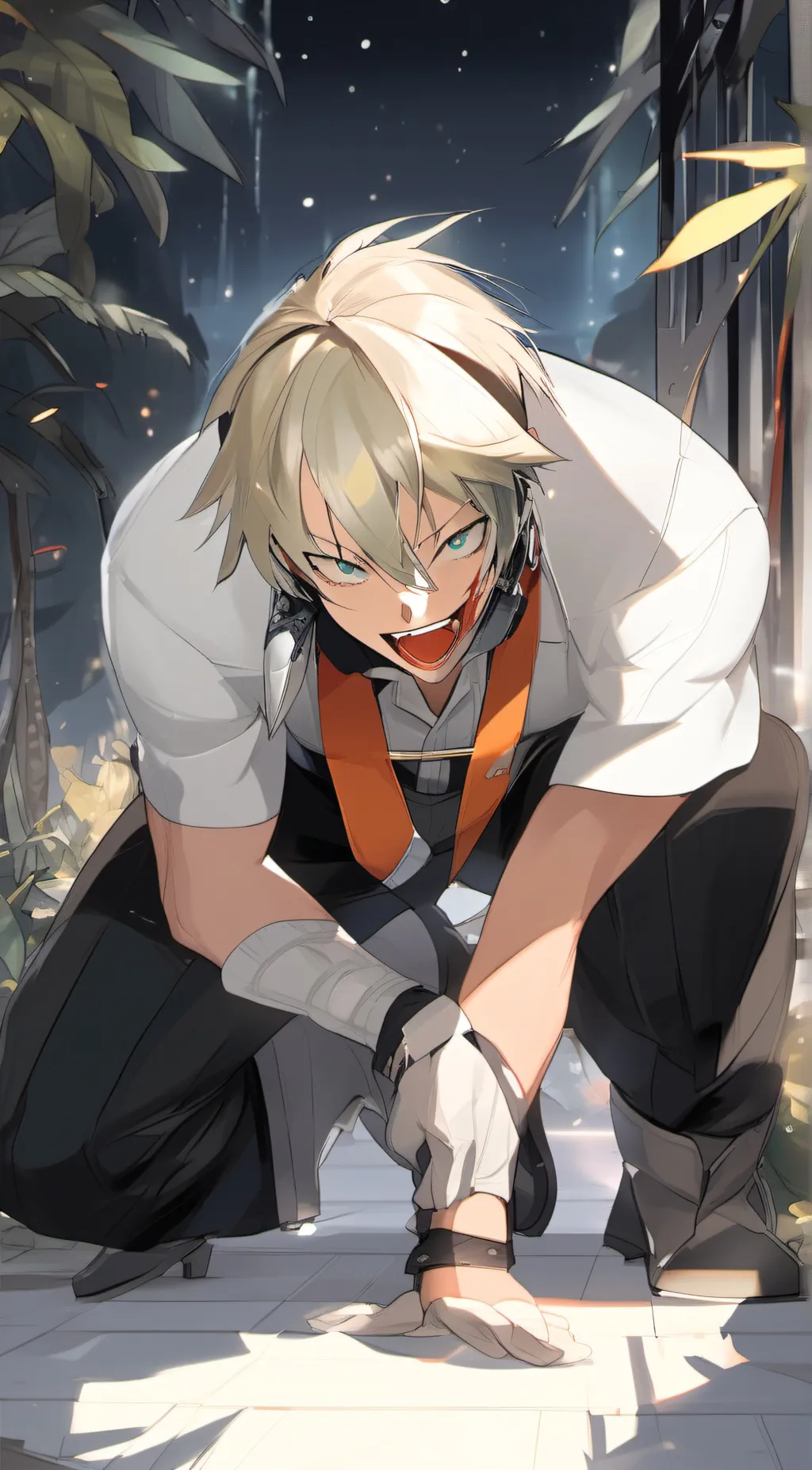 ai character:  Isamu) background