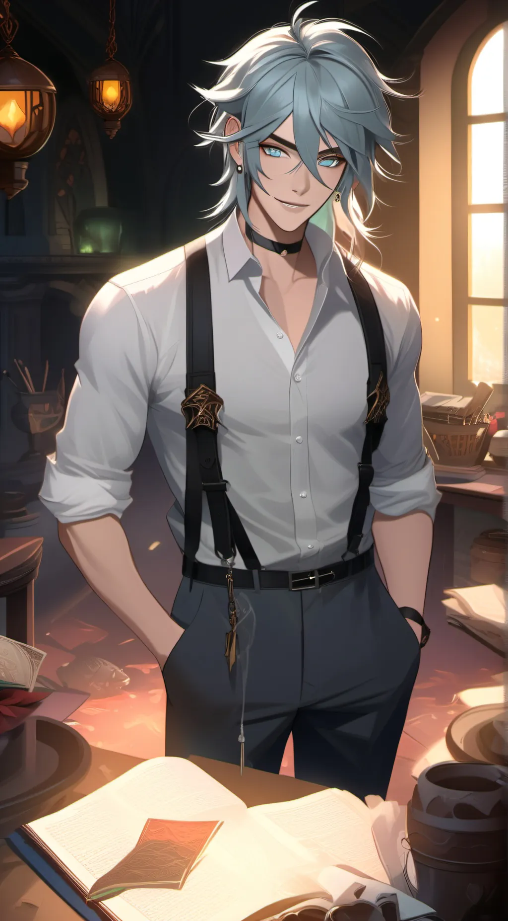 ai character: Fenn background