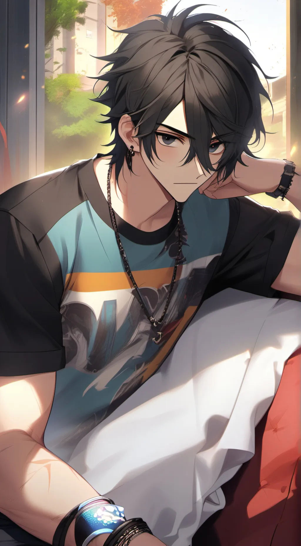 ai character: Caleb background