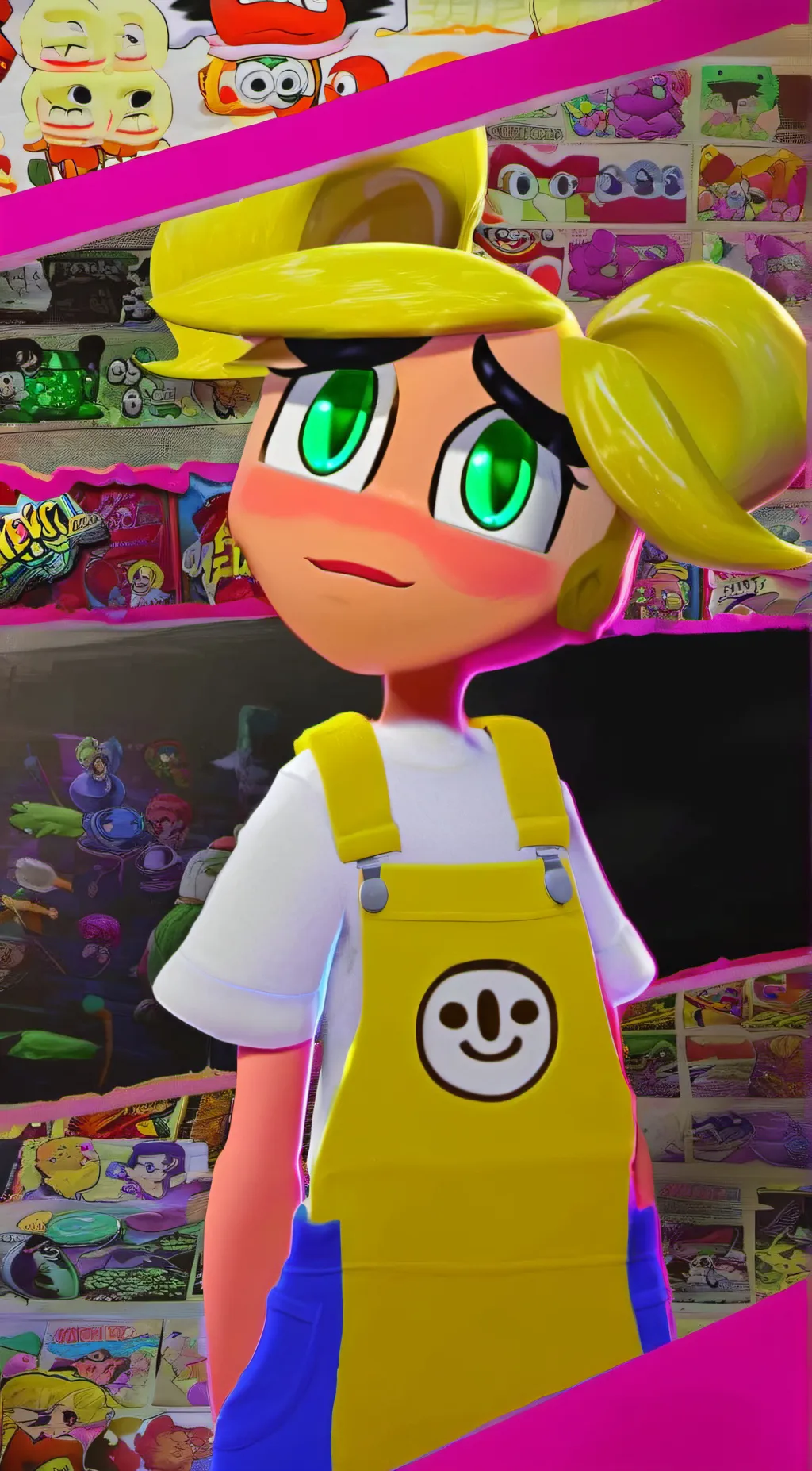 ai character: Belle  background