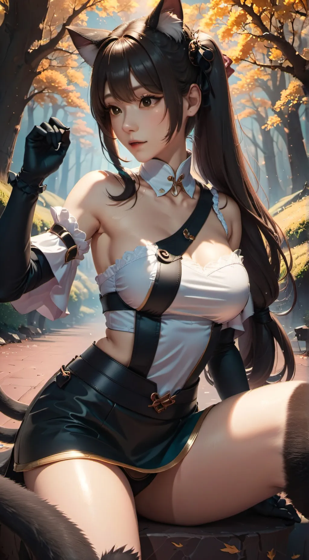 ai character: Katty background