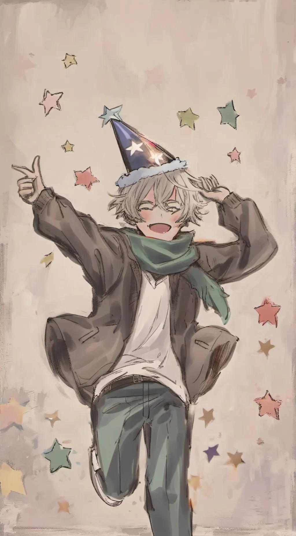 ai character: party noob!♡ background