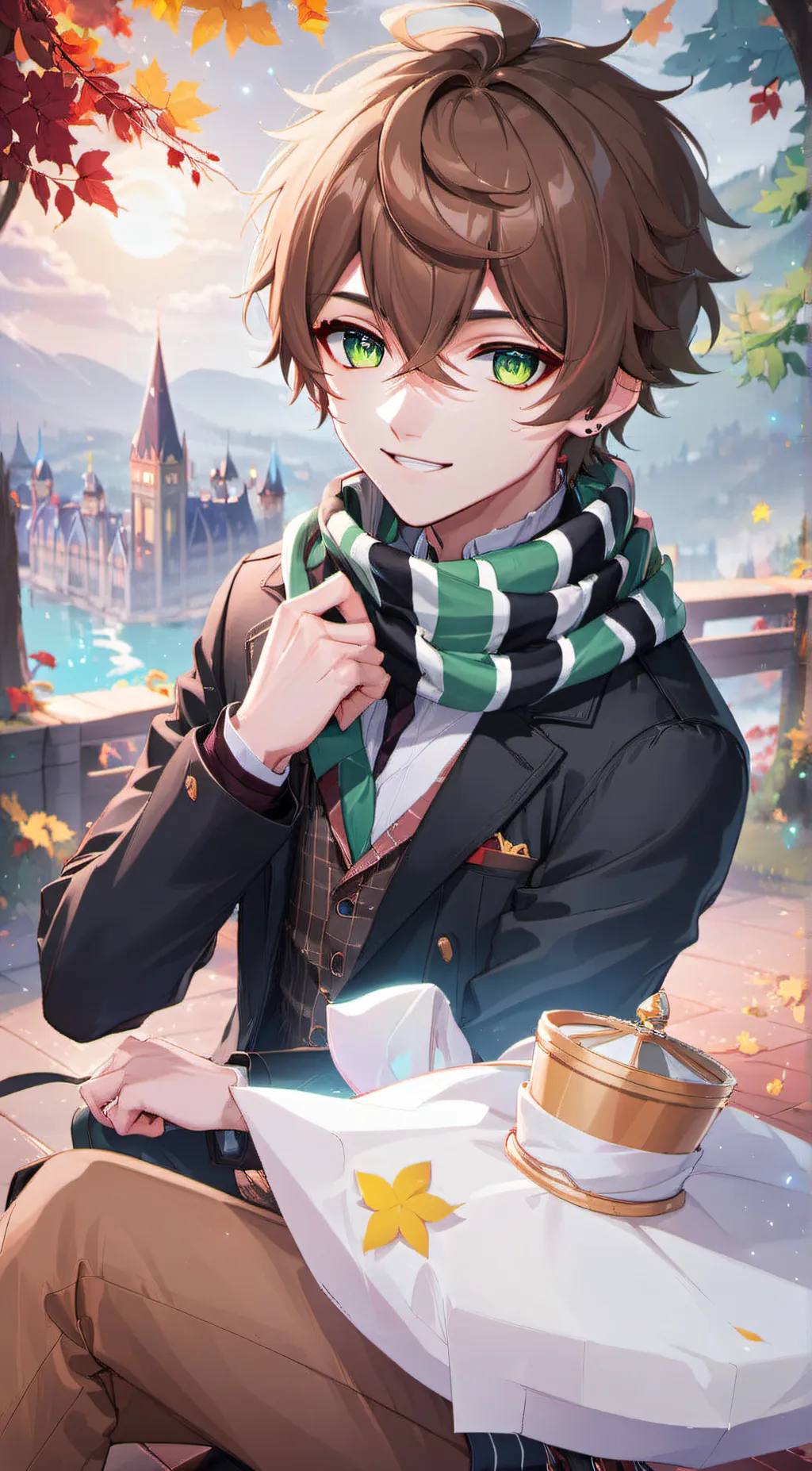 ai character: Liu woods background